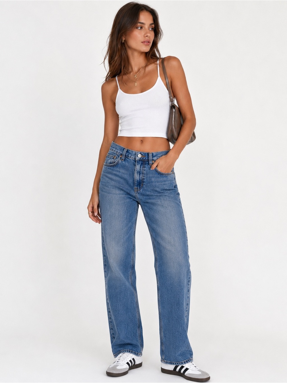 American Eagle 90s Straight High Rise Jeans Size 4 Light Wash Denim